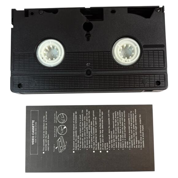 VTG Blank Tape Blockbuster Video T-120 VHS High Standard Tape & VHS Head Cleaner - Picture 15 of 16